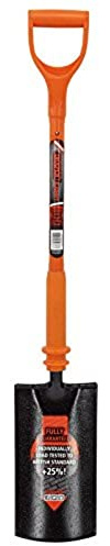 Draper 82636 Expert, voll isolierte und solide geschmiedete Kabel-Verleg-Schaufel, 82637