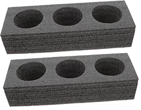 MUCKLILY 2pcs Milk Tea Takeout Tray Cup Holder Packing Trays Convenient Cup Holder for Beverage Takeout Accessory for Party and Daily Use