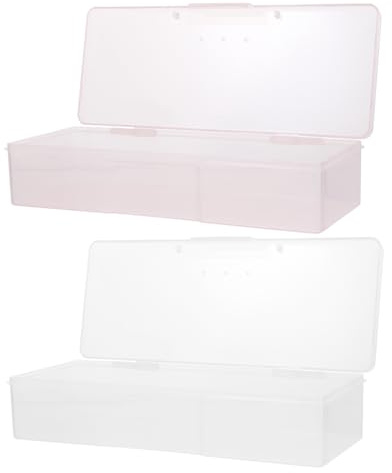 8 Pcs Manicure Tool Storage Case, Compact Abs Organizer Box for Nail Brushes, Pens, and Accessories, Ideal for Home and Professional Use