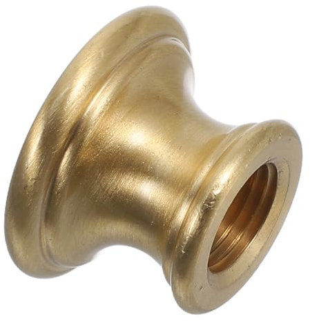 Artibetter Desk Lamp Accessories Solid Brass Threaded Spindle Connector for DIY Lamp Repair Parts Light Fixture