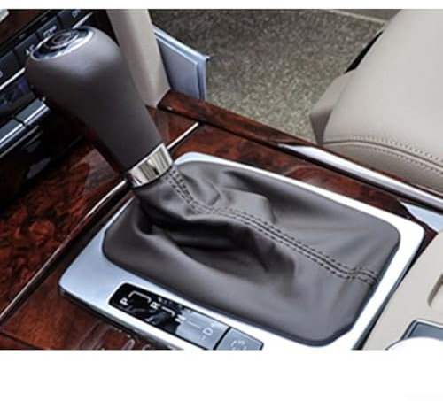 HpLive Automatischer Schaltknauf für Mercedes C-Klasse W204 C204， Schalthebelknauf mit Manschette 2007-2013 für Mokka，1 Schaltknauf, 1 Staubschutz