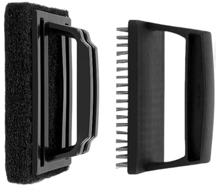 Cepillo para Limpieza de Piscina, Cepillo Limpiador de Piscina de 2 Piezas para, Limpiador ergonómico de Mano, Herramientas de Limpieza para bañera de hidromasaje, Azulejos, óxido, Manchas