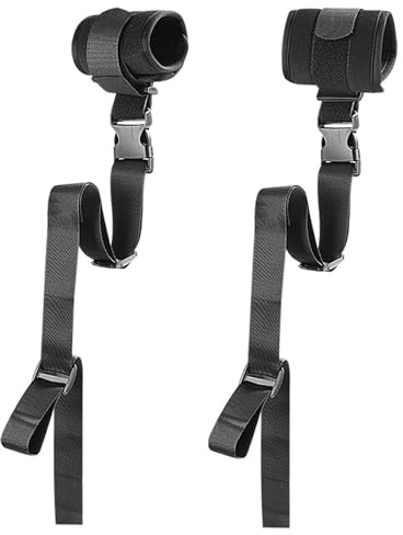 Rdxanc Paquete de 2 correas ergonómicas de cierre rápido para muñeca para entrenamiento atlético, rehabilitación o cuidado postrado en cama, cinturón de sujeción de muñeca