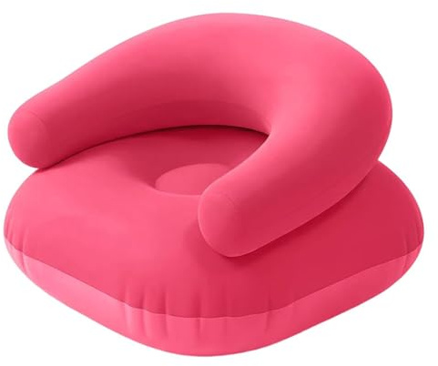 Inflatable Lounger Sofa - Portable Air Couch for Outdoor Relaxing | Lightweight PVC Material with Quick Setup, Lounge Chair for Beach Park Pool Music Festival Travel Picnic Camping