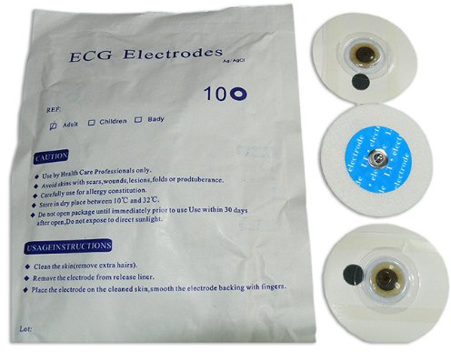 10 EKG-Klebeelektroden
