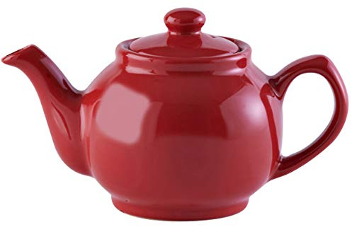 Classic Price and Kensington Brights Ceramic Red 2 Cup Teapot (Branded Item)