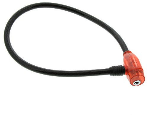 Burg-Wächter Stahlseilschloss, Automatisch schließend, 2 Schlüssel, Länge: 65 cm, 330 65 Fun