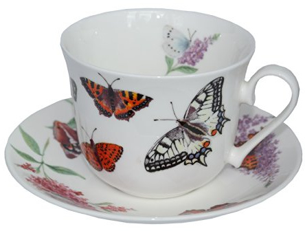 Bollweg Jumbotasse Butterfly Gard.