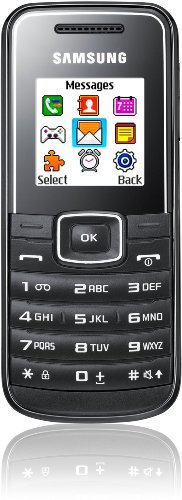 Samsung GT-E1050 simple mobile 64MB (Handy ohne Branding black)