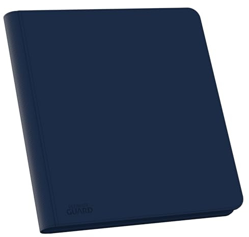 Ultimate Guard - 12 Pocket QuadRow ZipFolio XenoSkin Dark Blue Ultimate Guard