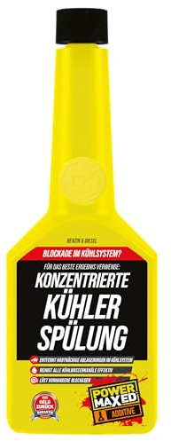 PowerMaxed Koncentrerad kylarbalsam 325 ml – kylsystem rengöringsmedel mot avlagringar, kalk och rost – kylarrengöring för alla fordon och kylmedel