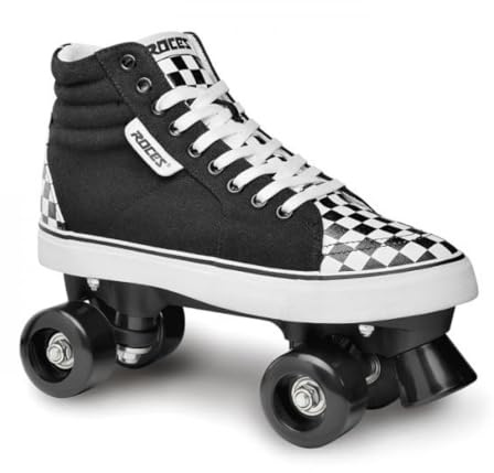 Roces Unisex Jugend Ollie Rollschuhe, Check Black-White, 42