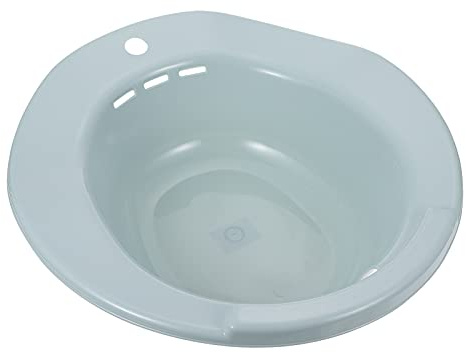 Healifty 1pc Sitz Bath for Postpartum Care Squat Basin for Toilet Seat Safe Materials Convenient Wall Hanging for Women Elderly Relief