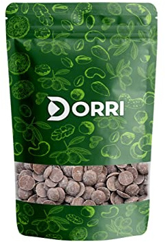 Dorri - Belgian Milk Chocolate Buttons 500g | Premium Quality, Party Snack, Suitable for Chocolate Fountain, Moulding, Baking & Cooking (Available from 100g to 3kg)