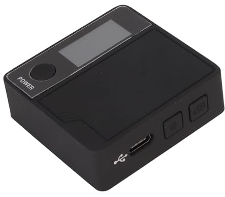 Handheld Voice Changer mit Farbdisplay, 11 Voice Change Effects, Sound Disguiser für Karaoke und Voice Chat