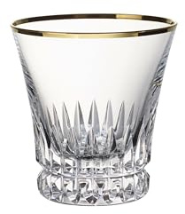 Villeroy & Boch - Grand Royal Gold Wasserglas Set mit Goldrand, Wassergläser à 200 ml, Kristallglas, Klar