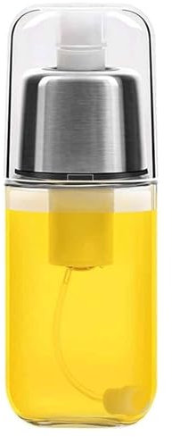 Oil Can Glass Oil Bottle Small Kitchen Gadgets Oil Sprayer Olive Oil Mister Pump Bottle Oil & Vinegar Cruet Bottle for Oil Control for Liquid Condiment