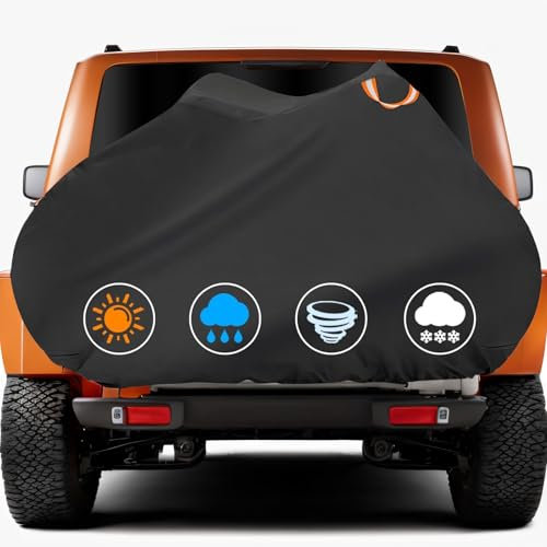 widesmile Bike Cover for 3 Bikes - 600D Windproof Heavy Duty Cycle Rack Protector with PU Coating, Fits Car Hitch/ Rear Rack Outdoor Storage (210x116x119cm, Anti-UV & Ripstop)