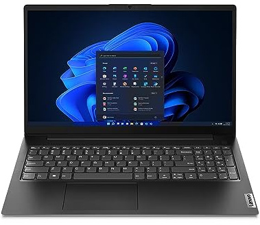 Lenovo V15 G4 AMN 15.6 Full HD Laptop AMD Ryzen 5-7520U 16GB RAM 256GB SSD Windows 11 Pro - Black - 82YU00HXUK