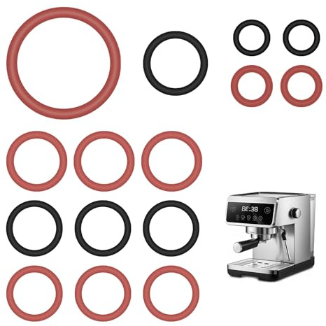 15 pcs Dichtungsringe Set für Brüheinheit Siemens EQ6,Silikon O-Ring Dichtungen Kompatibel mit Gaggenau&Bosch&Neff,Dichtungsring Set Kompatibel Mit Philips-Saeco Dichtung O-Ringe