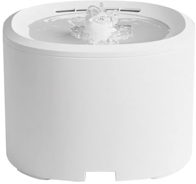 Fuente de Agua para Gatos – Fuente de Agua para Gatos | Dispensador de Agua para Mascotas de 3 litros | automática portátil para Gatitos | Dispensador de Agua silencioso Reutilizable con