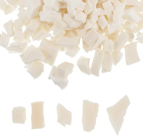 BESPORTBLE Riempitivo in Lattice per Poltrone a Sacco e Cuscini Particelle Morbide e Traspiranti Imbottitura Sfusa Versatile per Divani e Cucce per Cani Set da 1 kg