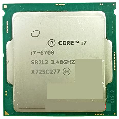 Processore CPU c I7-6700 I7 6700 3.4GHz Quad-Core Quad-Thread 65W LGA 1151