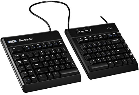 Kinesis Freestyle Pro Ergonomic Split Mechanical Keyboard Equipped With Cherry MX Brown Mechanical Key Switches