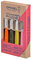 Opinel - Coffret Les Essentiels Fifties - Coffret Cuisine Couteau d’Office, Couteau Cranté, Couteau à Légumes, Couteau Eplucheur - Inox & Charme - Mandarine, Poivre, Tilleul & Rose