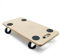 Base con ruote per piante mobili carrellino da trasporto fino a 250kg 580x290mm