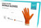 EUROPAPA 46x extra thick nitrile gloves DiamantGrip Diamant black and orange Perfect Grip disposable gloves assembly protection gloves powder-free latex-free work gloves (orange, L)