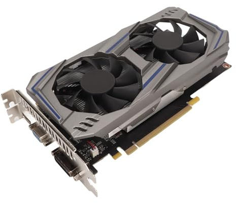 Tarjeta Gráfica GTX 550Ti, 8GB GDDR5 128Bit, Tarjeta Gráfica para Juegos de PC, Ventilador de Refrigeración Dual, PCI Express2.0, HDMI, VGA, DVI, para DirectX11