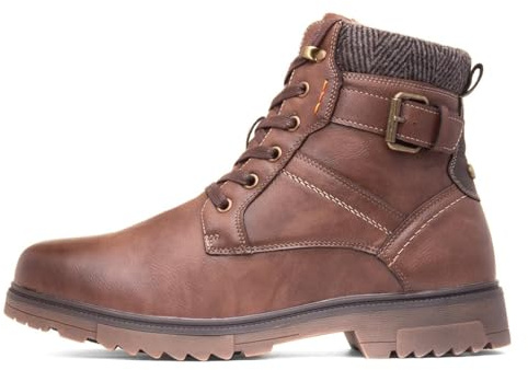 STONE CREEK Sierra Mens Brown Lace Up Ankle Boot - Size 7 UK - Brown