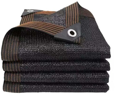 FIDSEJEONA Rete Ombreggiante Antistrappo per Giardino 6x10m, Balcone, Serra - Telo Ombreggiante Occhiellato per Protezione Solare, Resistente e Facile da Installare