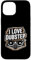 I Love Dubstep DJ tocadiscos música ritmo Carcasa para iPhone 15