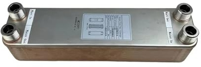 Heat Exchanger, 4.5Mpa Brazed Plate Heat Exchanr For Floor And Water Heating, 3/4“NPT