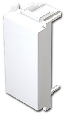 MODUL-PLUS Blende 1M weiß, halbe Dose