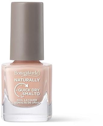 Bottega Verde - Smalto per Unghie, Naturally Quick Dry, 5 ml, Colore Albicocca