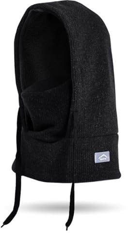 Ccomage Berretto Invernale per Bambini Stile balaclava Termico con Copertura per Orecchie e Viso, Casco da Ciclismo 4-10A per Ragazzi e Ragazze, Casco da Sci con Scaldacollo a Doppio Strato, Casco