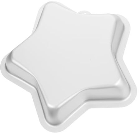 CONGARTENO Cupcake-formen Aus Metall Stern-kuchenform-set Langlebig Antihaftbeschichtet Zum Backen