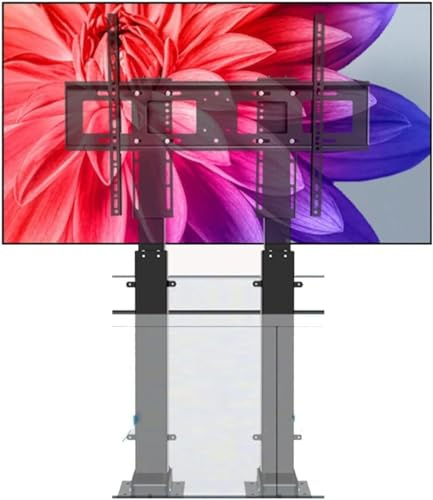 Full Motion TV Mount, Automatic Remote Control, Telescopic Wall Bracket for 55-120 inch Flat & Curved TVs, Swivel & Tilt Adjustable TV Holder
