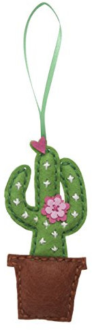 Trimits Felt Decoration Kits, 6 x 13cm, Cactus