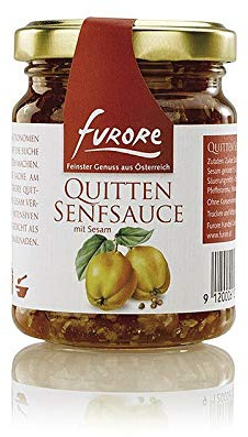 furore Quitten Senfsauce mit Sesam 180g