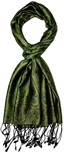 LORENZO CANA lyxig herrhalsduk halsduk halsduk jacquard vävd 100 % siden paisley mönster sidenhalsduk herrhalsduk flerfärgad 70 x 190 cm