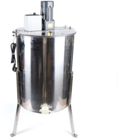 Elektrische Honigschleuder Honigs Chleuder Hobbyimker Honig Extraktor Edelstahl Honeycomb EdelstahlköRbe Geeignet Imker Schleuder Antrieb 4 Rahmen FüR Waben Imkerei Extractor Bienenzucht Maschine