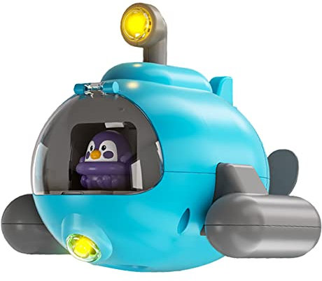 Badespielzeug Baby, Baby Bad Spielzeug U-Boot LED Leucht Schwimmbecken Spielzeug, Badewanne Spielzeug Uhrwerk Stiefel, Schwimmbad Spielzeug Für Jungen Mädchen