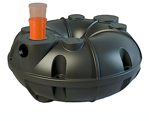 Abwassersammelgrube Flacher Fäkalientank Abwassertank DIBT-Zulassung 1500 L