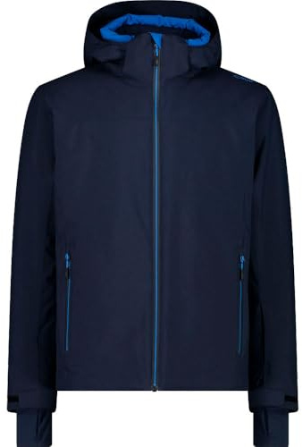 CMP MAN Jacket Zip Hood Black Blue - 50