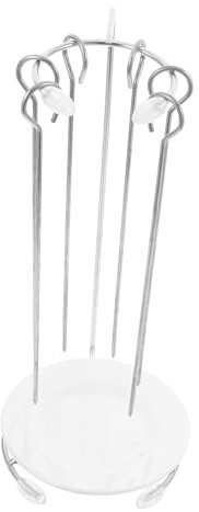 Mikinona Einfach Zu BBQ Spieß Kleiderbügel Set Hängen Racks Für Grill Lebensmittel Racks