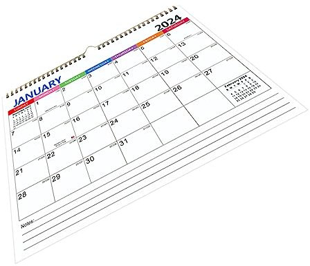Lurrose Wandkalender Monatskalender Für Büro Und Zuhause Praktischer Und Übersichtlicher Wandkalender Mit Internationalen Feiertagen Für Organisation Des Alltags